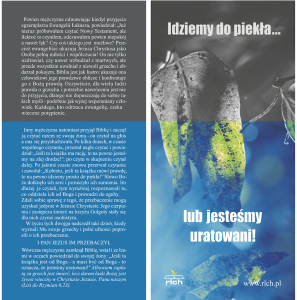 Idziemy do piekła… lub jesteśmy uratowani!
